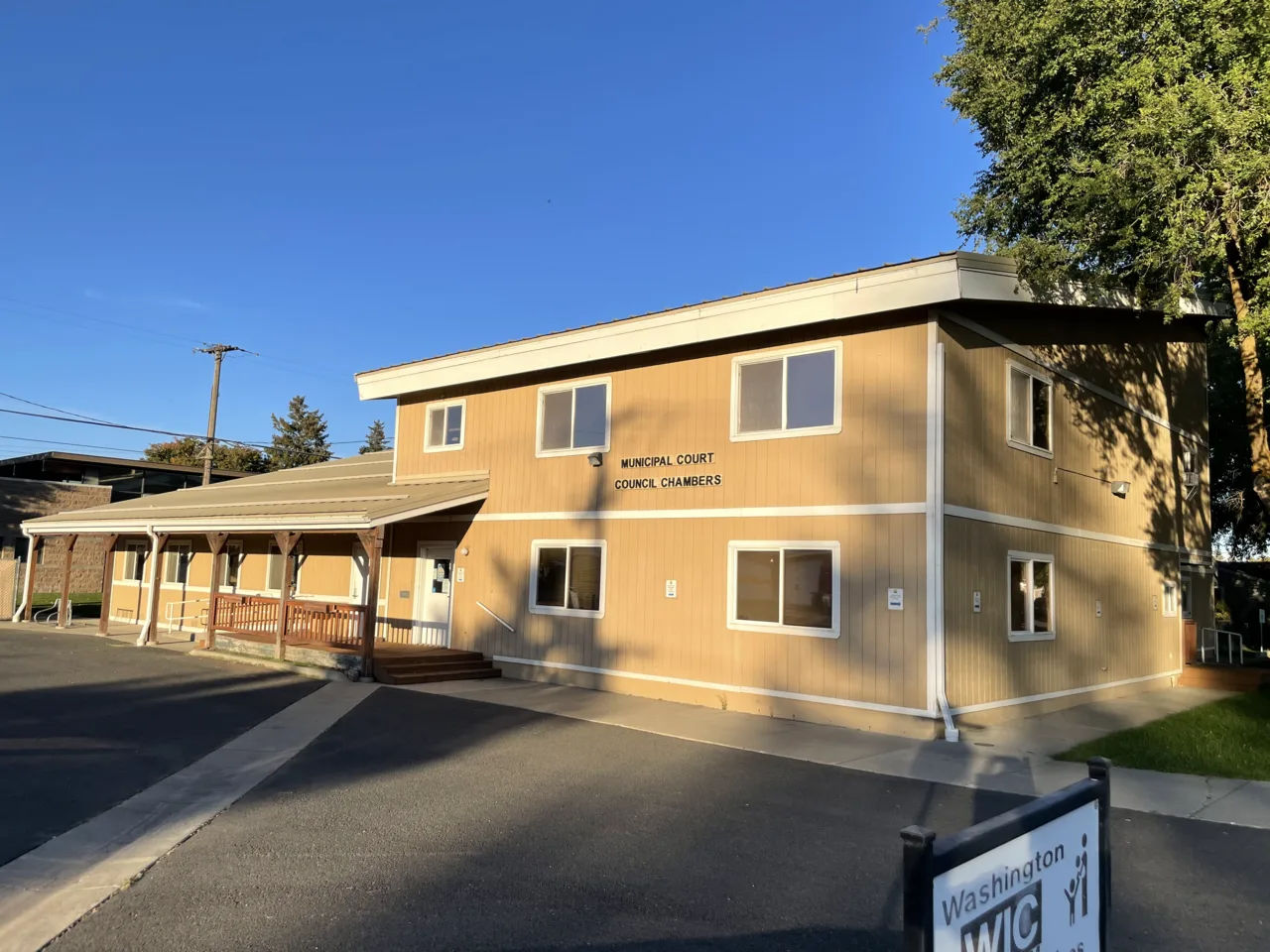 Airway Heights Municipal Building in Airway Heights, Washington.