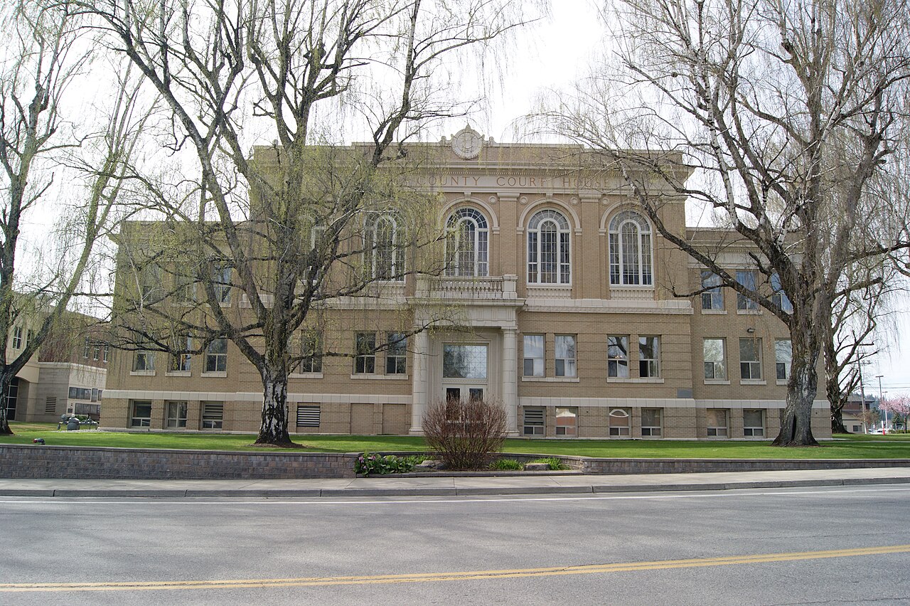 Kootenai County Courthouse in Coeur d'Alene, Idaho.